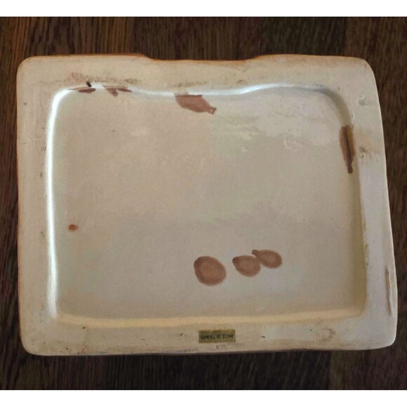 Vintage Christmas House of Lloyds Snow House Cookie Jar Holly Berrie - Picture 8 of 8